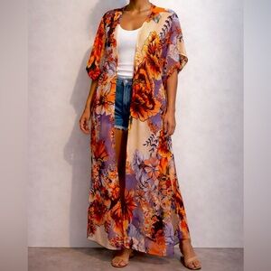 Floral Kimono Cover-Up – Lightweight & Flowy